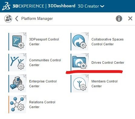 3ddrive-control-center