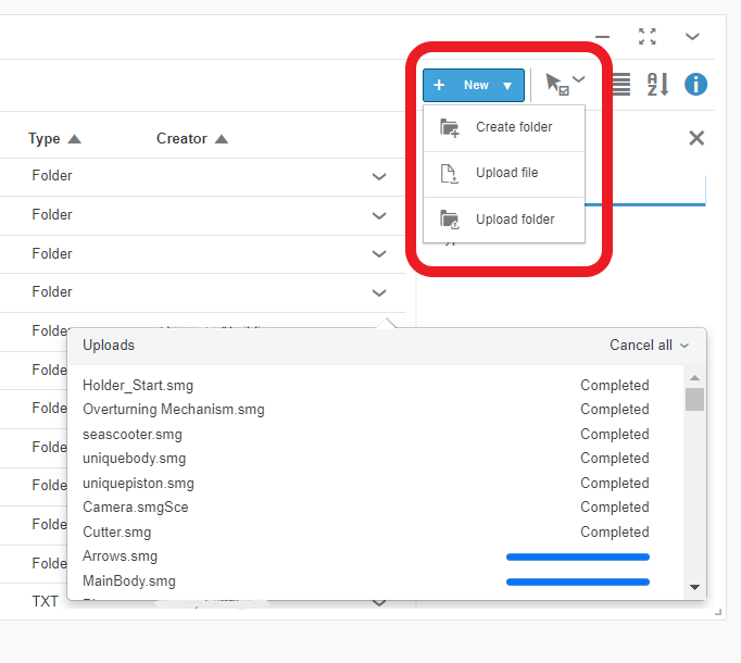 3ddrive-create-folder