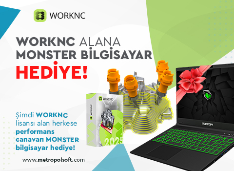 WORKNC Alana, Performans Canavarı Monster HEDİYE!