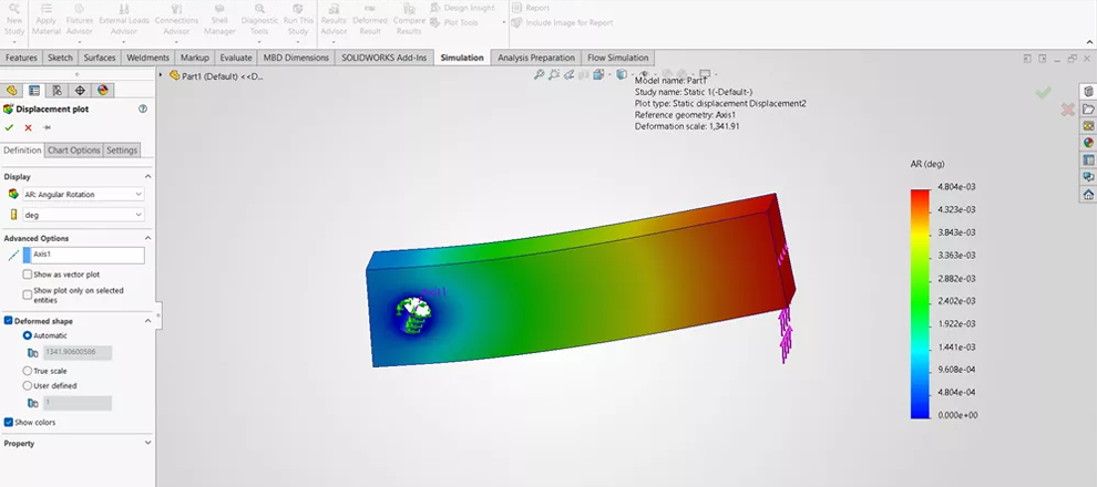 SOLIDWORKS Simulation 2026 Yenilikleri: Analiz Süreçlerinde Maksimum Hız ve Doğruluk