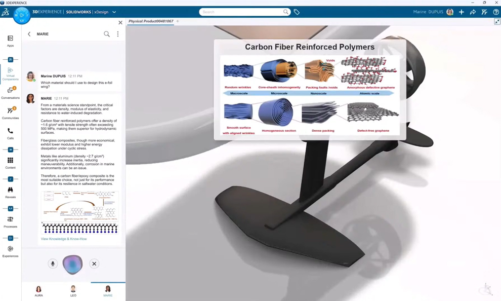 SOLIDWORKS’te Yeni Yapay Zeka Dönemi: Aura, Leo ve Marie ile Daha Akıllı Tasarım solidworks marie