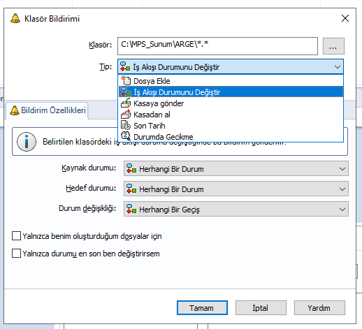 pdm kasa bildirimleri 10