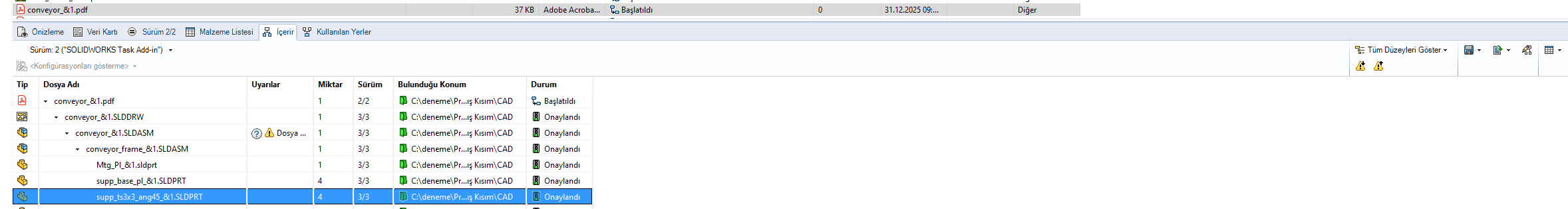 pdm otomatik iliski 2