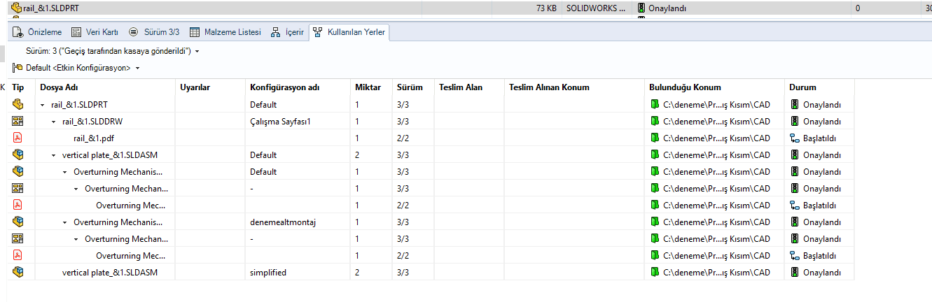 pdm otomatik iliski 4