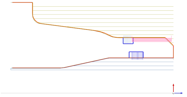 facing turning threading